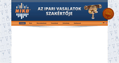 Desktop Screenshot of niko-vasalat.hu